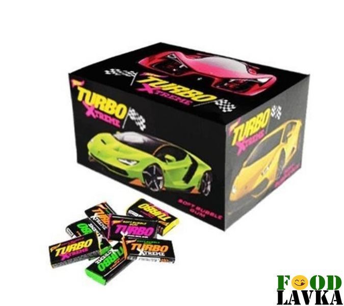 copy_Жевательная резинка Turbo Xtreme 100 шт 253902539050 фото