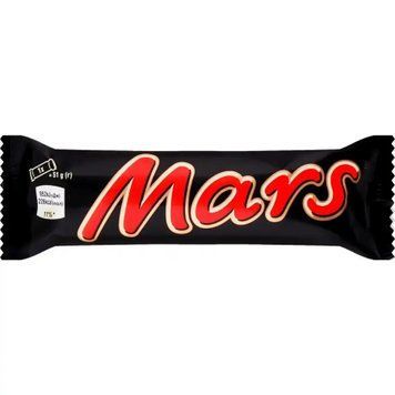 Шоколадный Батончик 51г Mars 25390253902 фото
