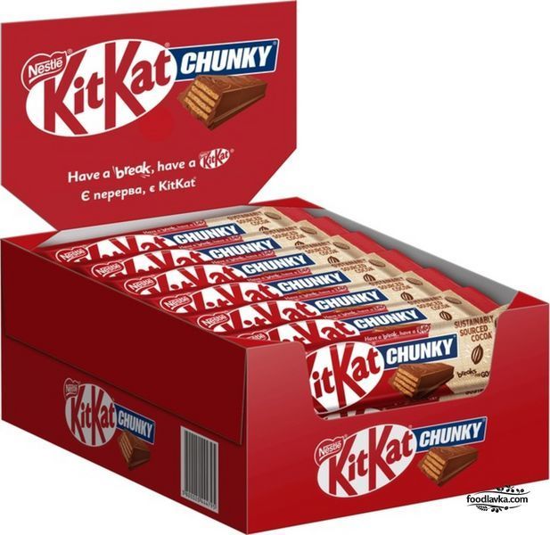 Шоколадний Батончик 40г Kit Kat 25390253907 фото