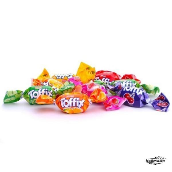 Жувальні цукерки Toffix mix 1 кг 2539025390551 фото