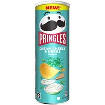 Чіпси Pringles 165г вершковий сир та трави 2539025390107 фото