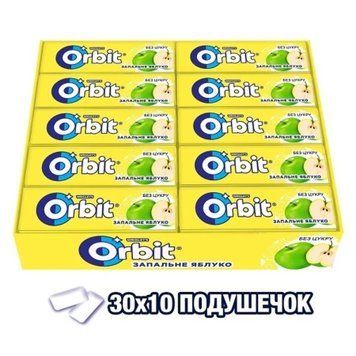 Жувальна гумка 14 г Орбіт Яблуко 253902539017 фото