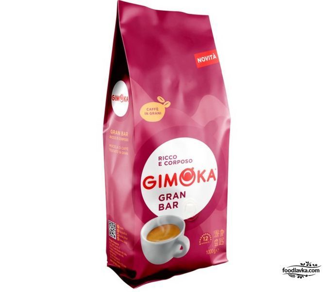 Кава в зернах Gimoka Gran Bar 1 кг 253902539024 фото