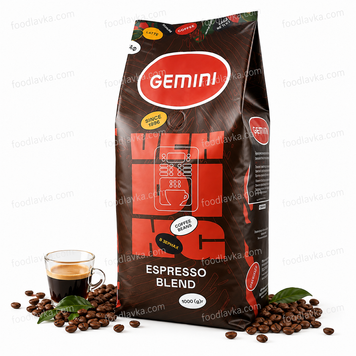 Кава в зернах Gemini Espresso Blend 1 кг 253902539026 фото